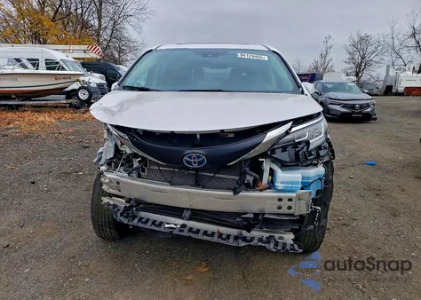2023 Toyota Sienna Xle из США, поврежденный, VIN 5TDJRKEC1PS177821